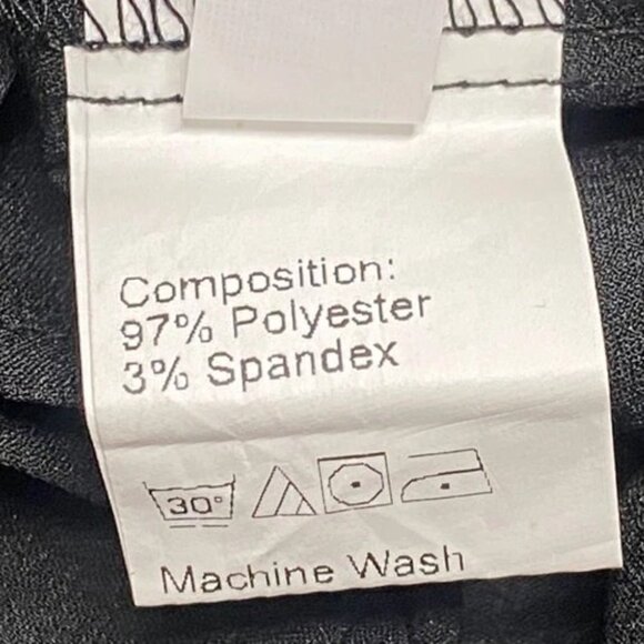 Shein Sleeveless Blouse Women's 4XL Black Flowy V-Neck Career Wear Tank Top EUC - Picture 8 of 11